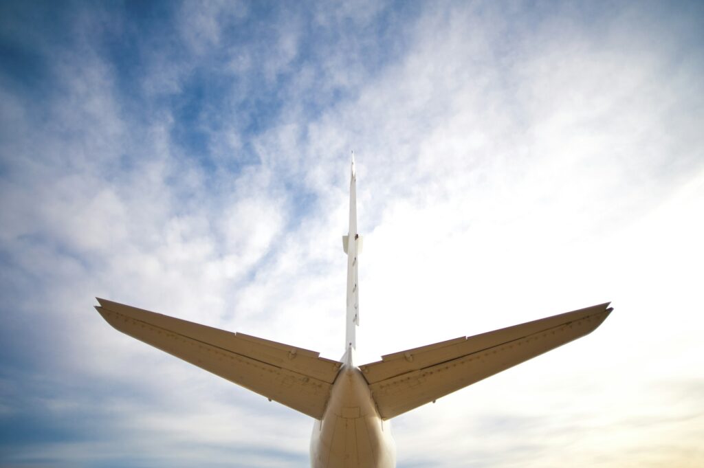 Tail of a Plane